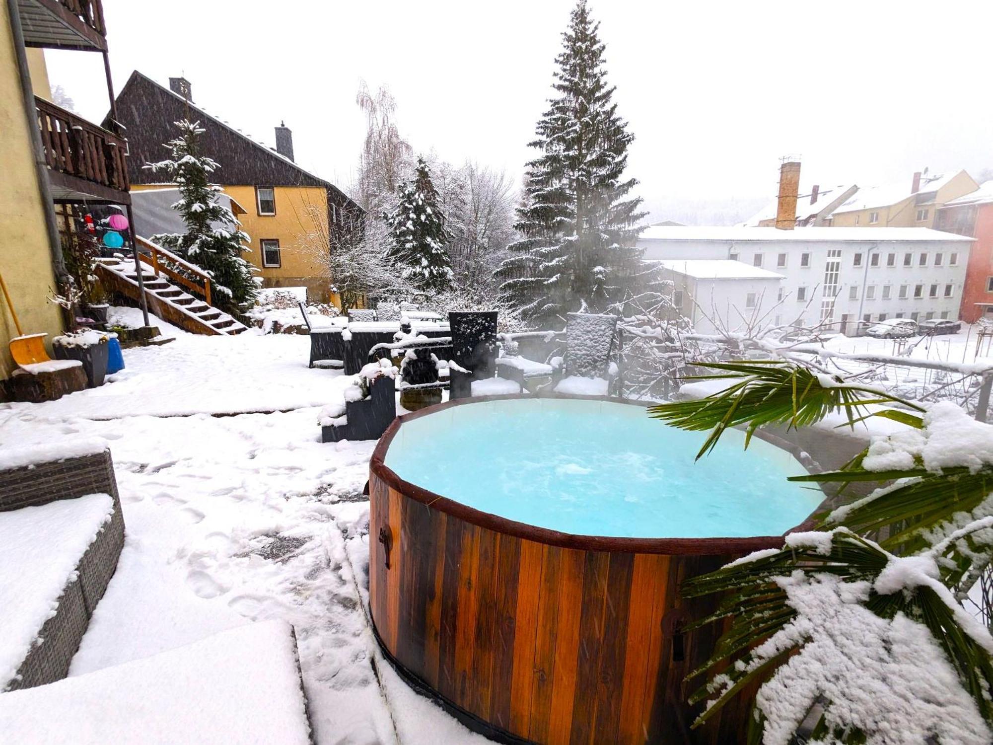 Zi1 - Urlaubsmagie - Erholung Mit Whirlpool & Sauna Sebnitz Kültér fotó