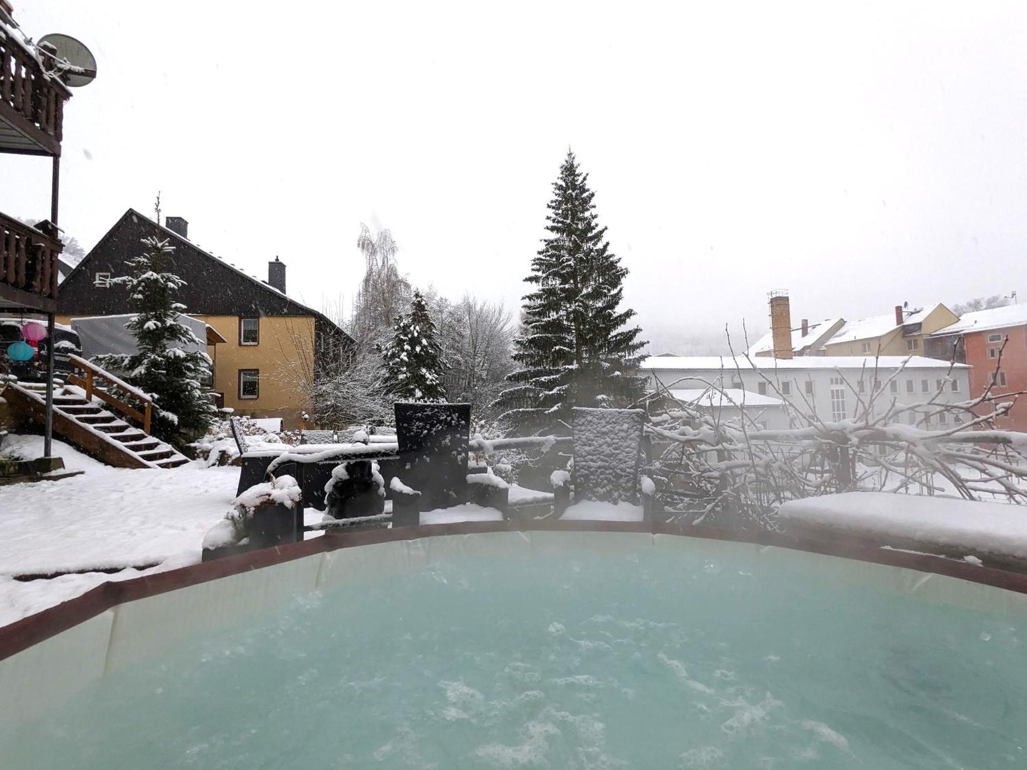Zi1 - Urlaubsmagie - Erholung Mit Whirlpool & Sauna Sebnitz Kültér fotó