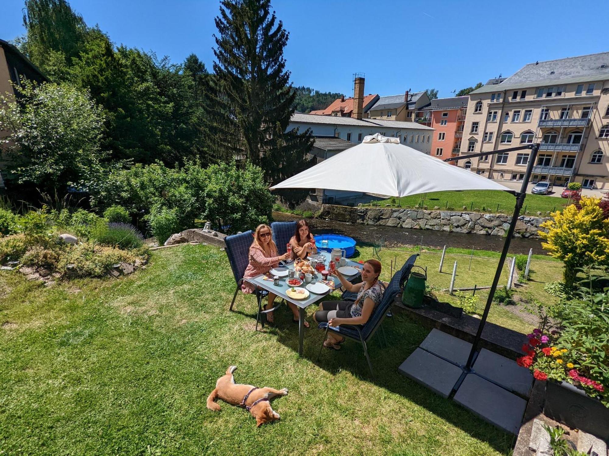 Zi1 - Urlaubsmagie - Erholung Mit Whirlpool & Sauna Sebnitz Kültér fotó